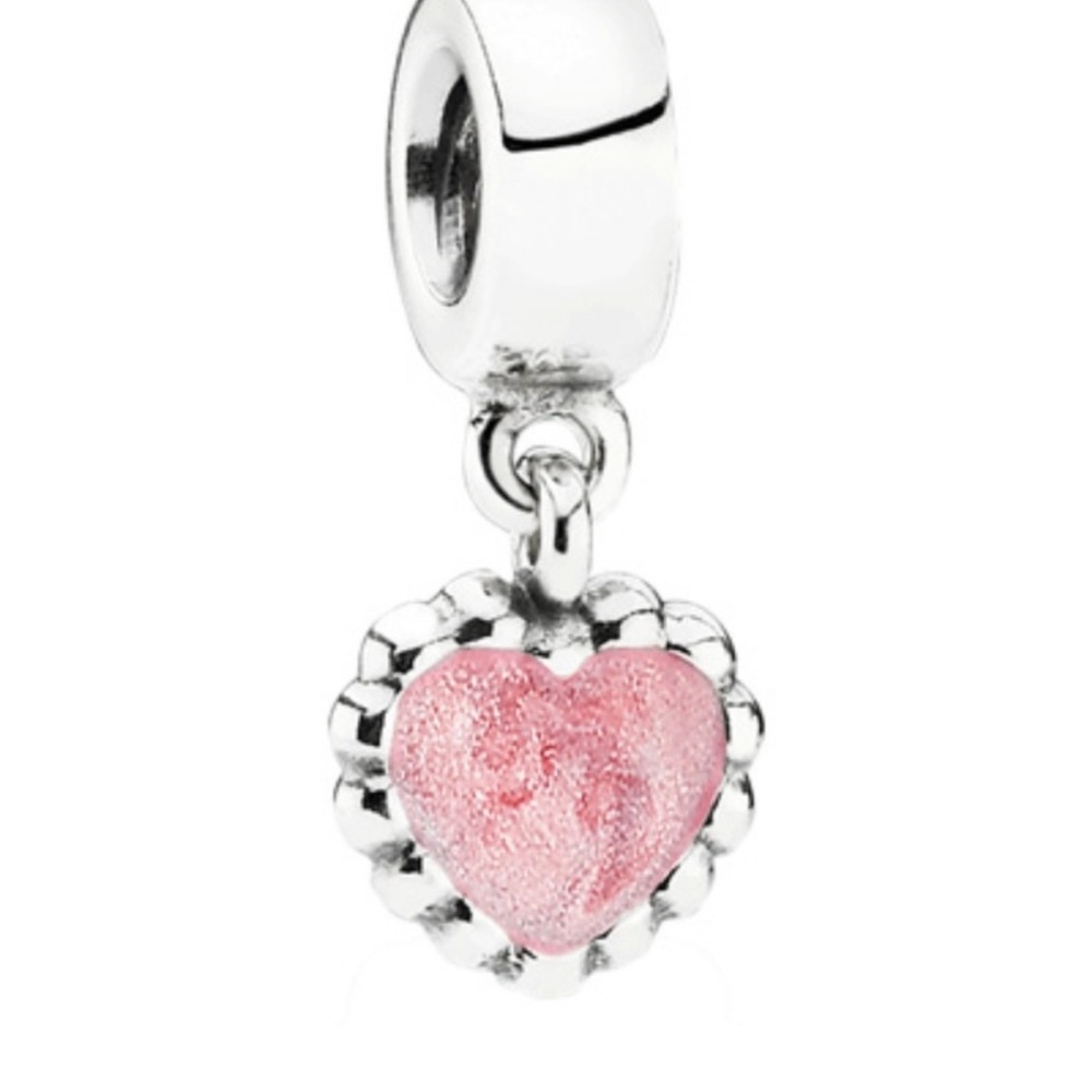 Pandora Young Love Heart Dangle Charm